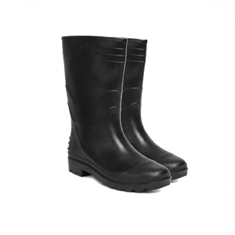 Surie Polex Black Safety Gumboot (Size-8)