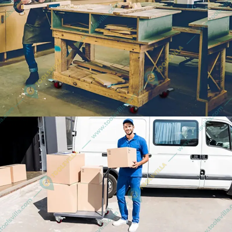 Suwas Trolley 4 Pcs 4” x 1.25”, 100Kg. Loading Capacity PU Swivel With Brake Castor Wheel (4x1.25-100-BR-PU)