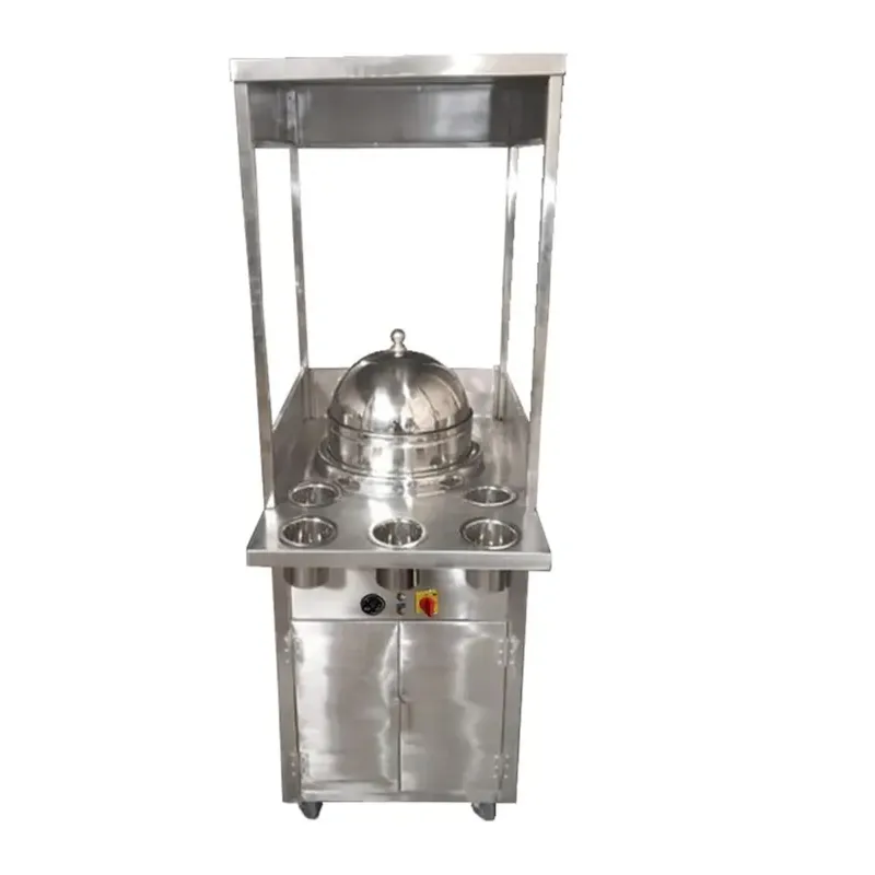  Commercial Electric Sweet Corn Making Machine with Stand, 1.5kW 