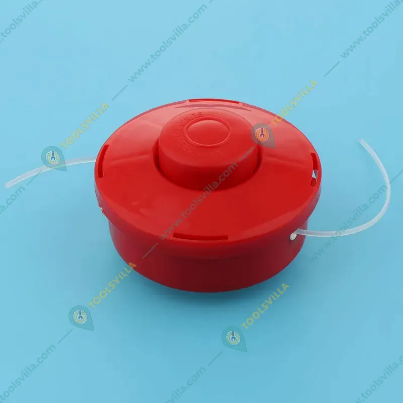 GRAMSTRONG Heavy Duty Tap & Go Nylon Trimmer Head For Petrol Brush Cutter (Quantity-2 Pieces)