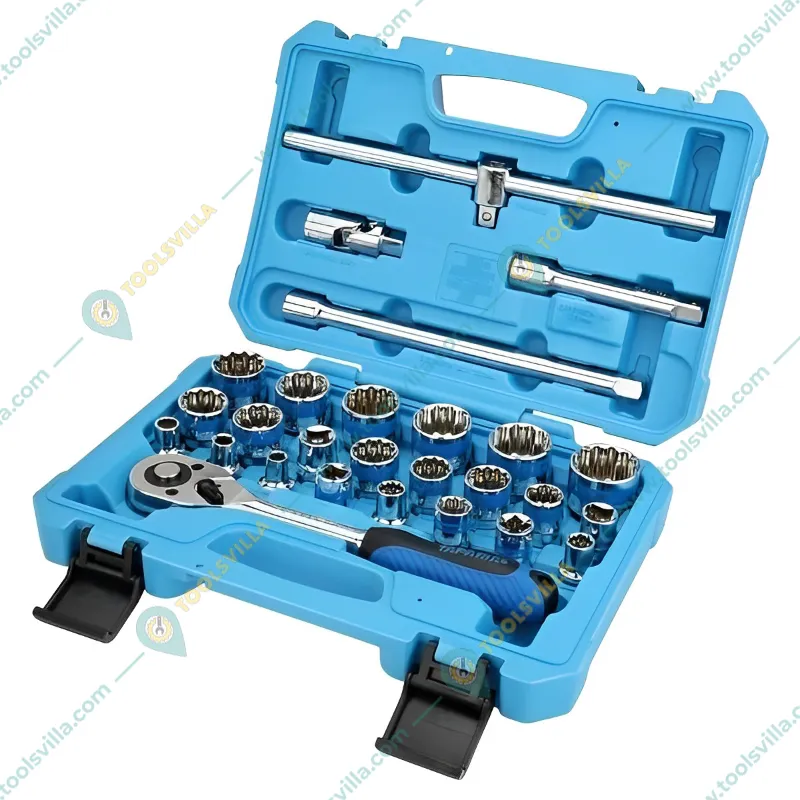 Taparia 27 pcs 1/2 inch Square Drive Socket Set (BMS14MXL)