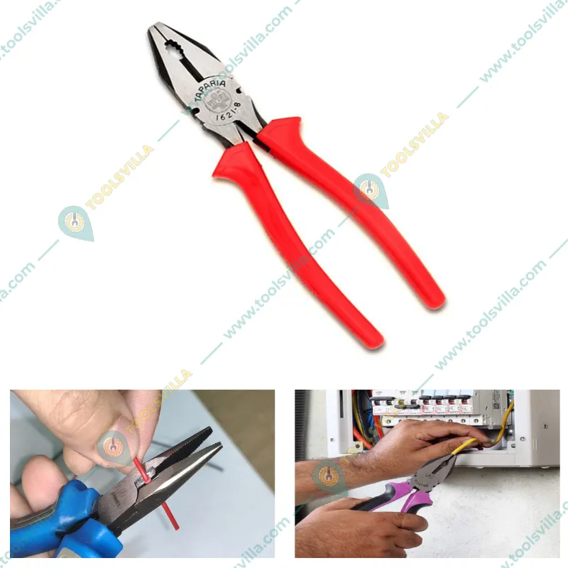 Taparia 8 inch (210 mm) Steel Combination Plier (1621-8)