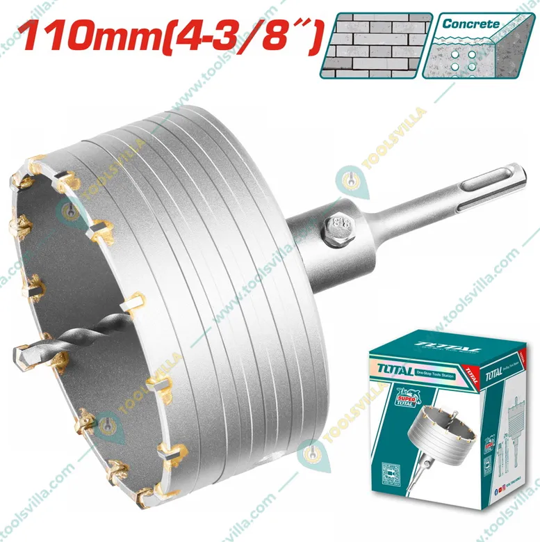 Total 110 mm TCT Hole Core Drill Bit (TAC4301101)