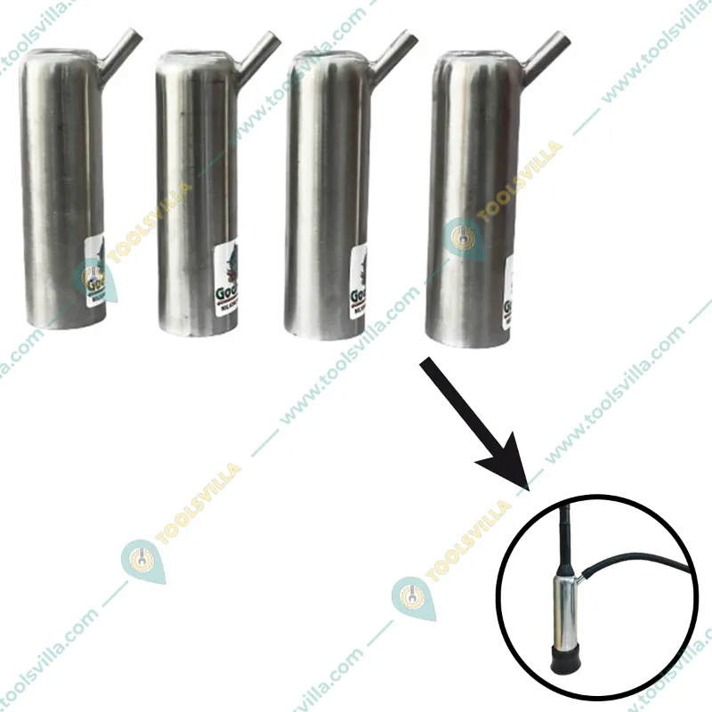 Godhan 4 pcs Teat Shell of 27 mm Size & Stainless Steel Body
