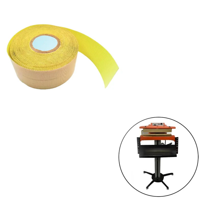 SMART PACK Adhesive Teflon Tape Roll 1 Roll 15 MM X 10M For All Type of Sealing Machine