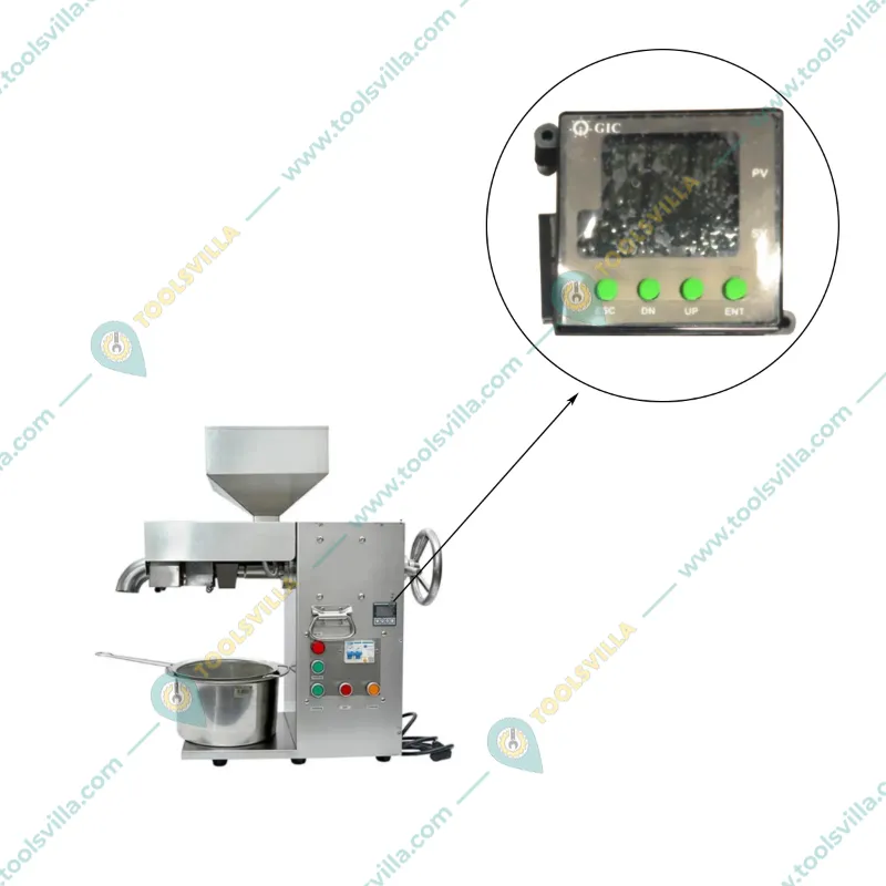 Temperature Control Panel For 2500W Oil Press Machine
