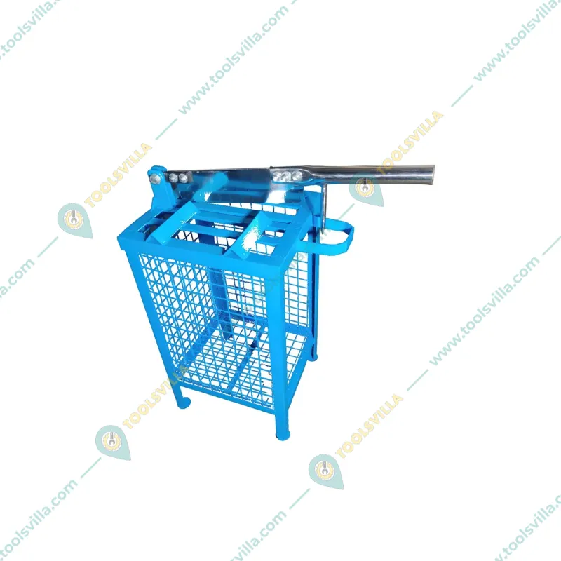 Manually Operated Tender Coconut Cutting Machine with Mesh