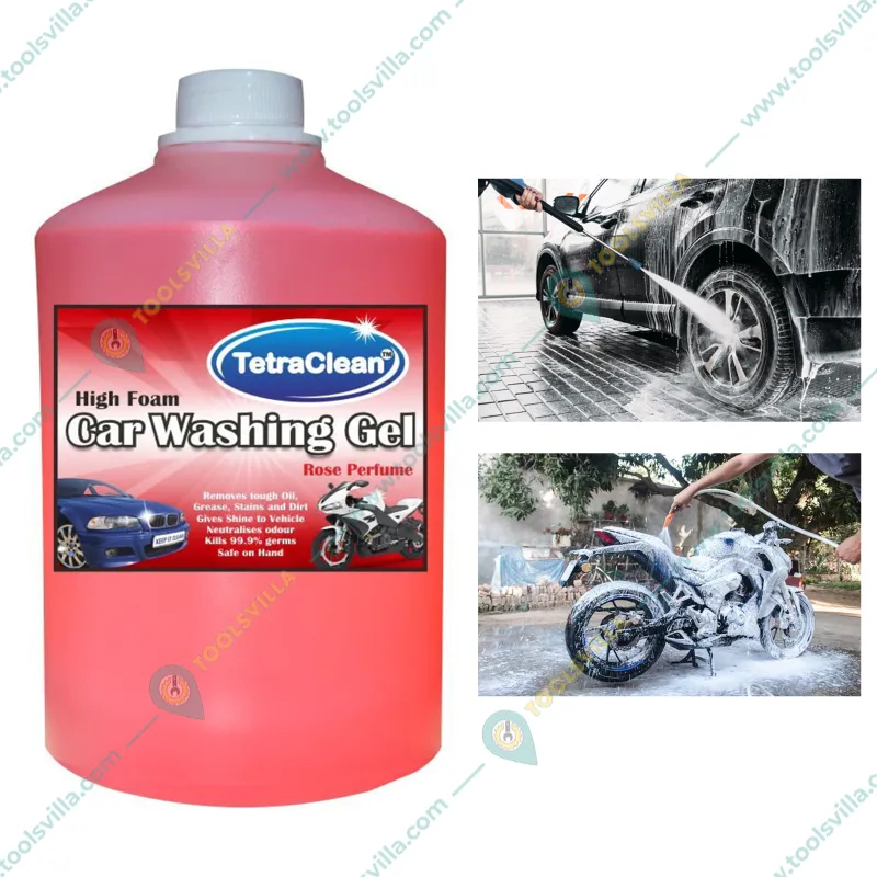 Rose High Foam Car Shampoo, Car Washing Liquid