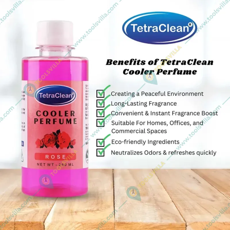 TetraClean 250ml Cooler Perfume(Fragrant-Rose)
