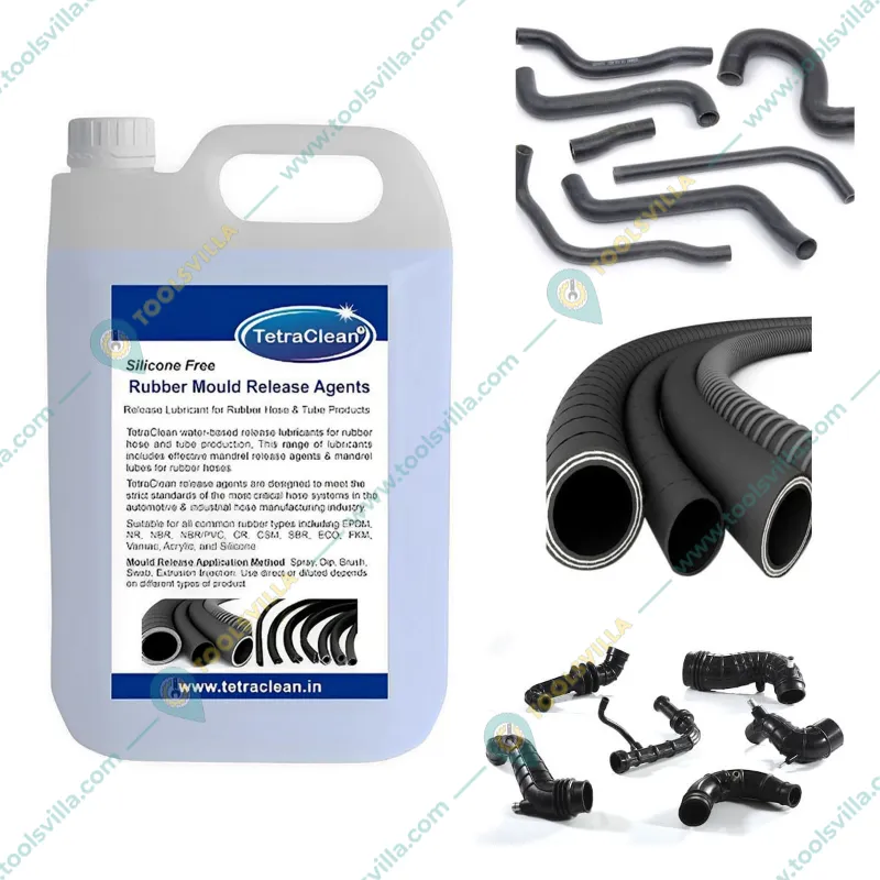 Tetra Clean 5L Silicone Free & Semi Permanent Rubber Mould Release Agents