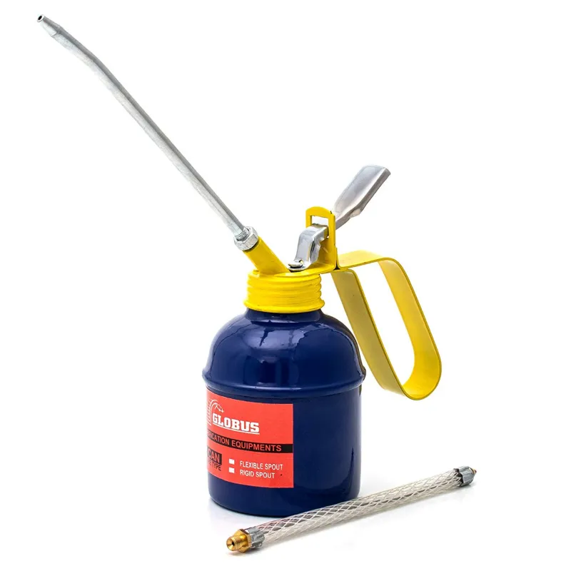 Globus 1113 Lubricant Blue/Multicolour Oil Can 300 ml with Fix and Flexible spout