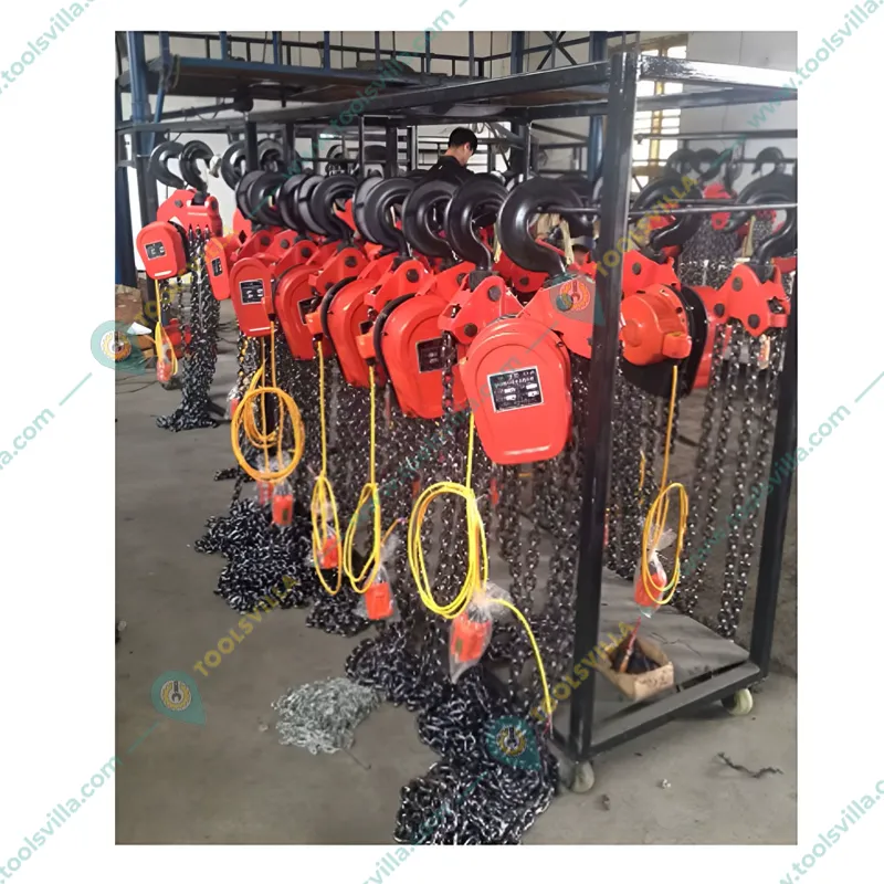 UTC 3 Ton Three Phase Electric Chain Hoist With 3 Meter & 8 mm Load Chain, 3 Meter Standard Lift, Single Fall