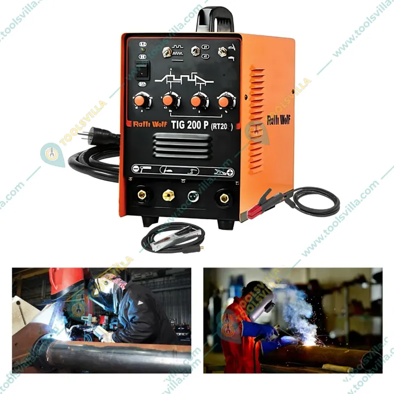 Ralli Wolf TIG 200 P Single Phase Mosfet Series MMA Welding Machine 200 Amp. (RT20P)