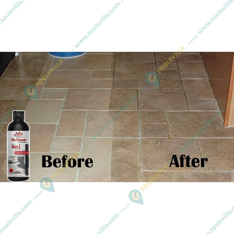 Uniwax 200ml Tile Cleaner Sparkling Shine Stain Remover to Remove Grease, Baked on Food, Food Stain, Dirt, Spills, Grime