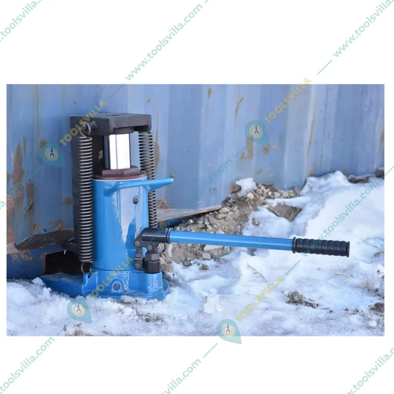 Heavy Duty 25 Ton Hydraulic Toe Jack, Toe Capacity-12.5 Ton/Top-25 Ton