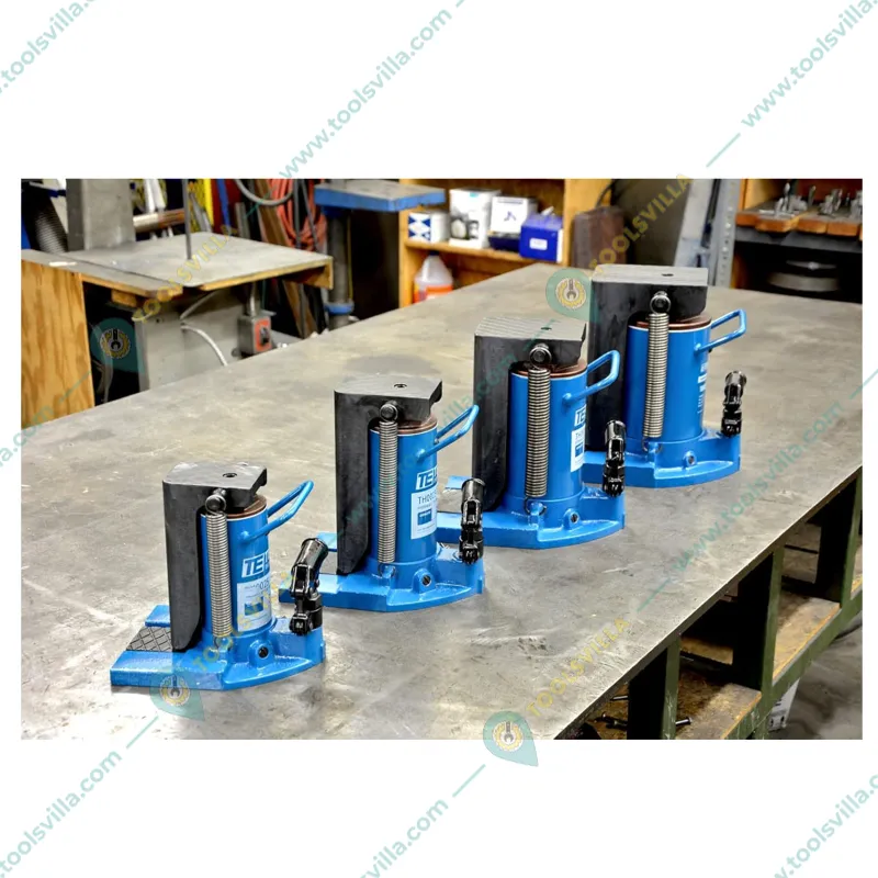 Heavy Duty 25 Ton Hydraulic Toe Jack, Toe Capacity-12.5 Ton/Top-25 Ton