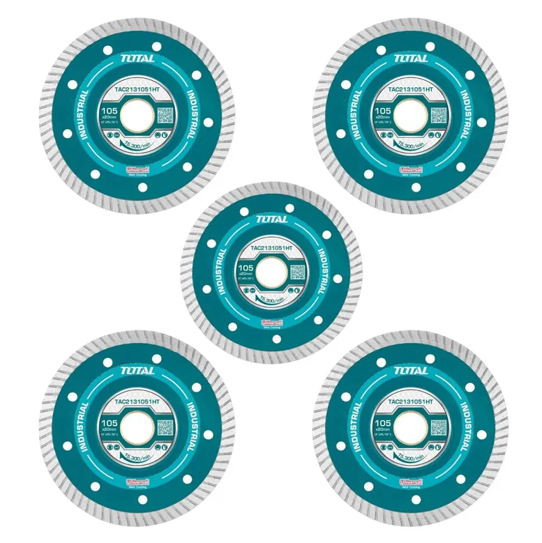 Total 105mmX20mm Ultrathin Diamond Disc (TAC2131051HT) - Pack of 5