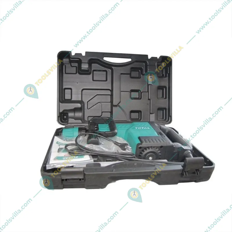 Total 10 kg 1500 Watt Demolition Breaker with Accessories (TH215002)