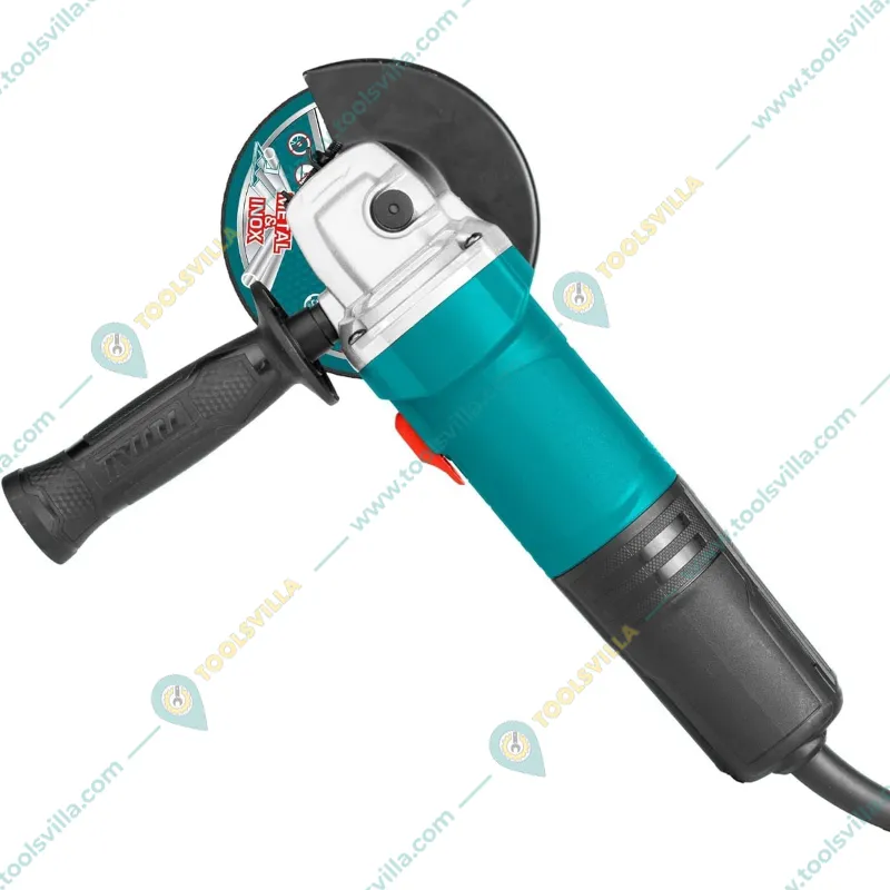 Total 115 mm 750 Watt Angle Grinder with 1 Pcs Auxiliary Handle, 12000 RPM (TG10711556)