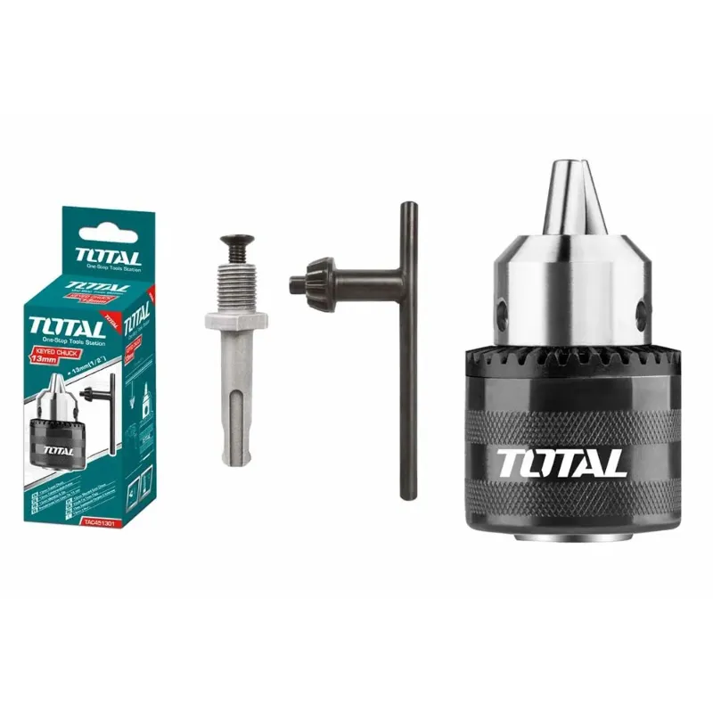 Total 13 mm Key Chuck With Adaptor (TAC451301.1)