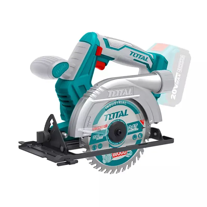 Total 140 mm 20V Lithium-Ion Circular Saw with Cutting Blade & without Battery and Charger, 3600 RPM (TSLI1401)