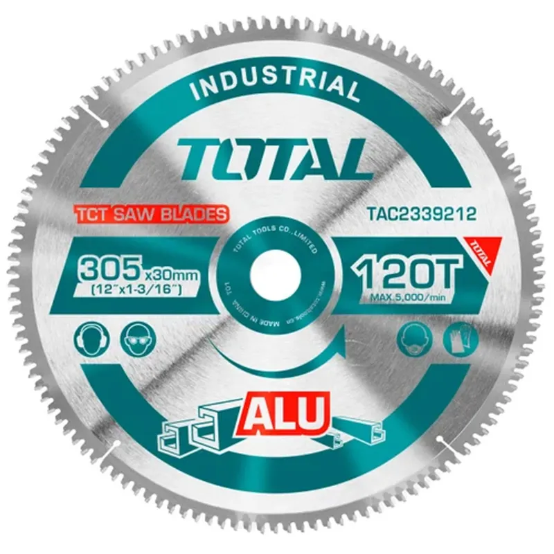 Total 305 mm 120 Teeth TCT Saw Blade For Aluminum (TAC2339212)