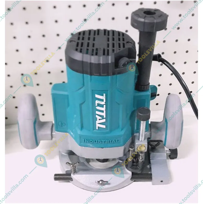Total 60 mm 2200 Watt Electric Router with Accessories, 23000 RPM (TR111226)