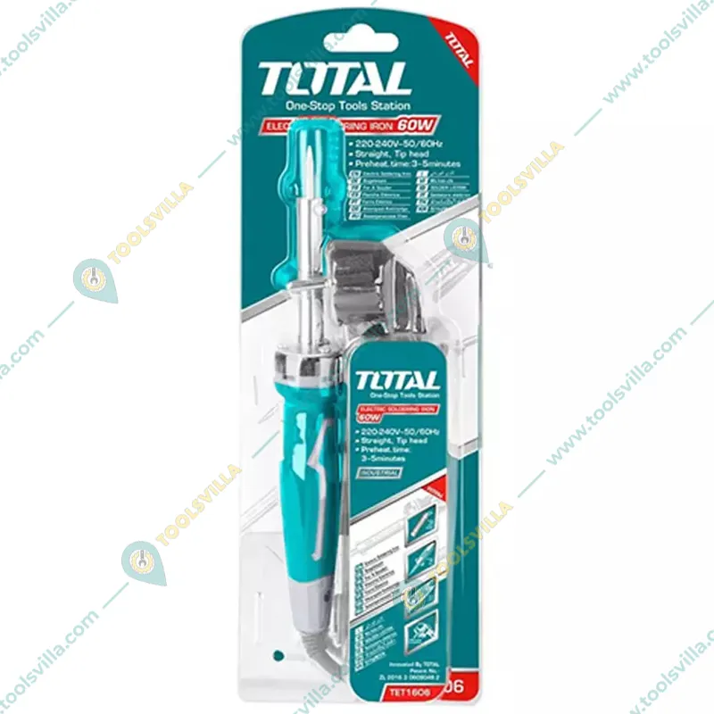 Total 60-Watt Electric Soldering Iron (TET1606)