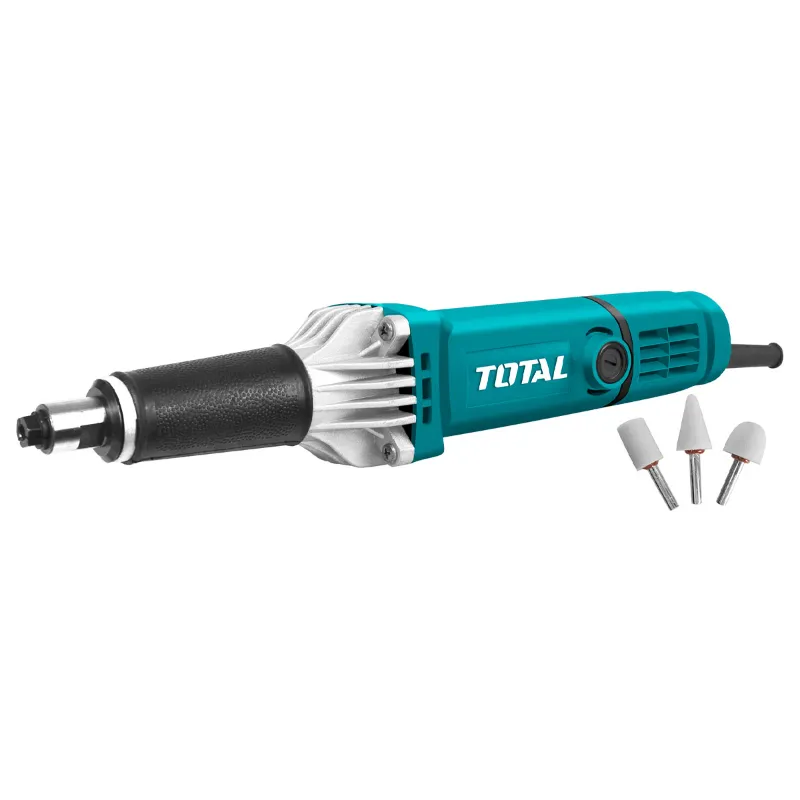 Total 6 mm 400 Watt Die Grinder With 3 Pcs Bistriques, 26000 RPM (TG504062)