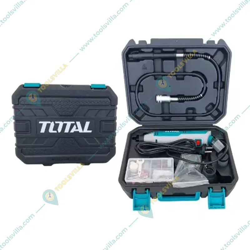 Total 3.2mm 200 Watt Mini Die Grinder With 149 Pcs Accessories, 10000-40000 RPM (TG2006)