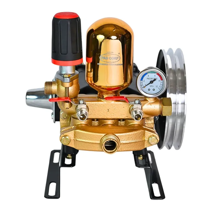 Pad Corp HTP22 Tractor Mounted Brass HTP Sprayer For 2 HP motor or 6.5 HP Petrol Engine 