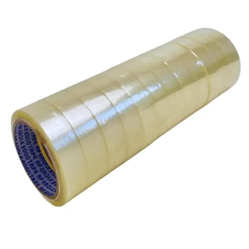 SMART PACK Transparent BOPP Tape 1 inch X 55 Meter (PACK 12 Pcs)