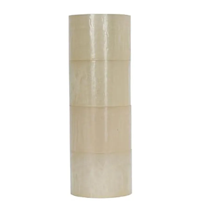 SMART PACK Transparent BOPP Tape 3 inch X 55 Meter (Pack of 4 Pcs)