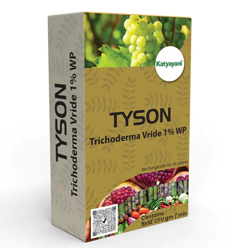 Katyayani Tyson 1% WP Trichoderma Viride Bio Fungicide Powder for Vegetable Crops, Fruit crops, Field crops, Pulses etc.(Quantity-5 kg)