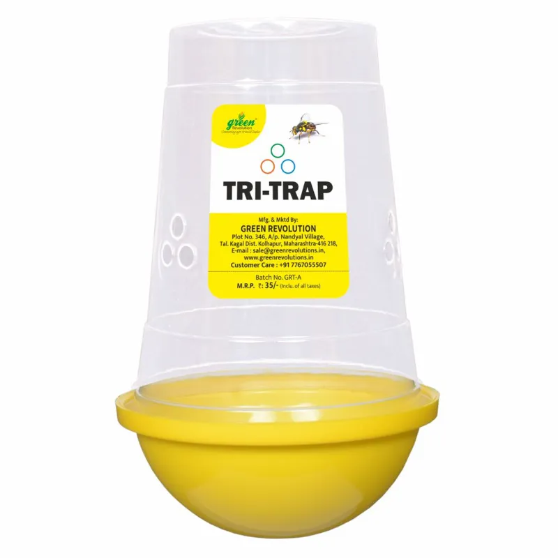 Green Revolution Highly Effective TRI Trap for All Fruits and Vegetables Crop