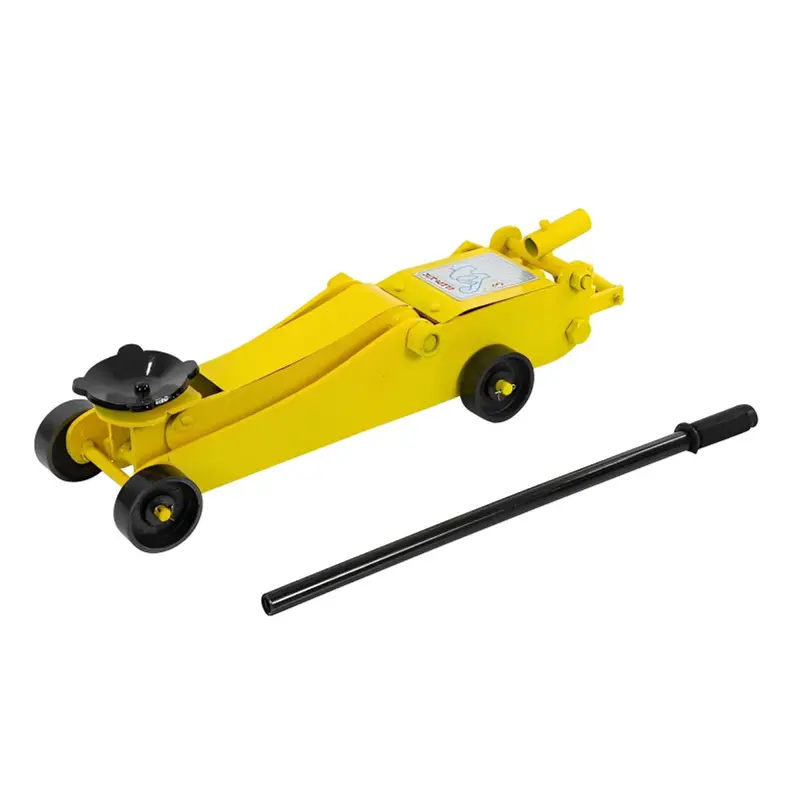 Elephant (TJ-02) 2 Ton Capacity 79 x 22 cm Hydraulic Floor Trolley Jack for Hatchback cars - 460 mm Maximum Lifting Height