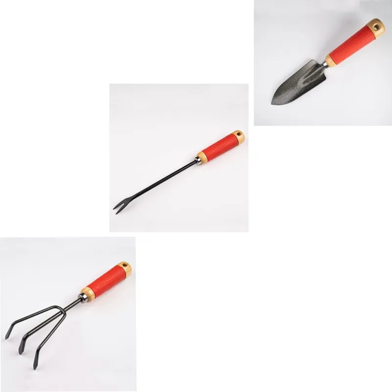Sunya Set of a Hand Cultivator, Hand Trowel and Hand Weeder | Used for Cultivation/Garden Maintenance - 3 Tools