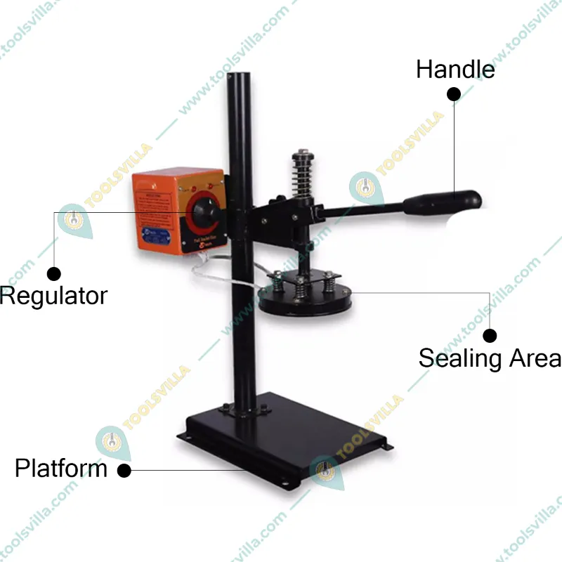 8" inch Electric Manual Foil Sealing Machine 450W