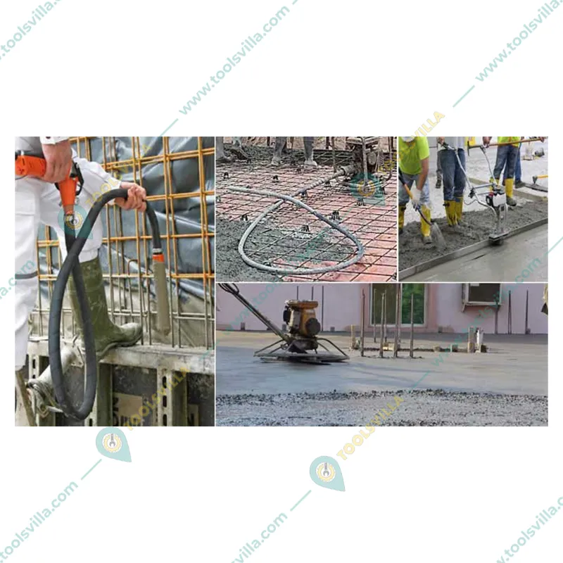 Turtle 35 mm 800W Electric Concrete Vibrator with 1.5 m Vibrating Needle & 4800 RPM (ST-951)