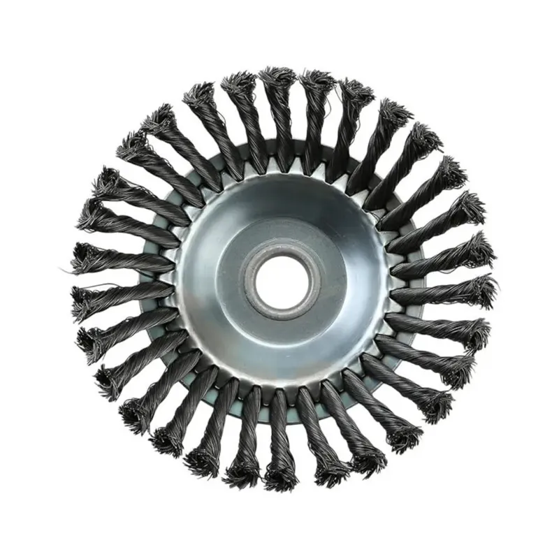 GRAMSTRONG Premium Quality 6 inch Twisted Wire Trimmer Attachment for Petrol Brush Cutter(Quantity-1 Piece)