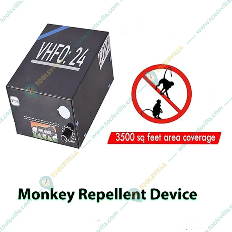 High Quality Ultrasonic Monkey Repeller for 3500 Square feet Area
