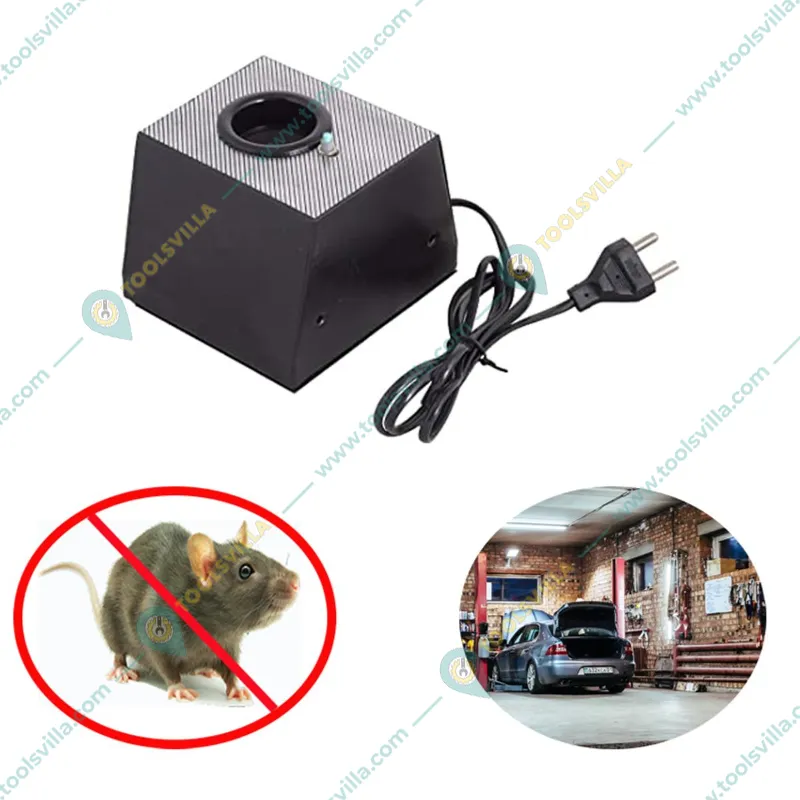 Telenet Ultrasonic Rat Repeller for 100 sq. feet Indoor Area (3 Months Warranty)