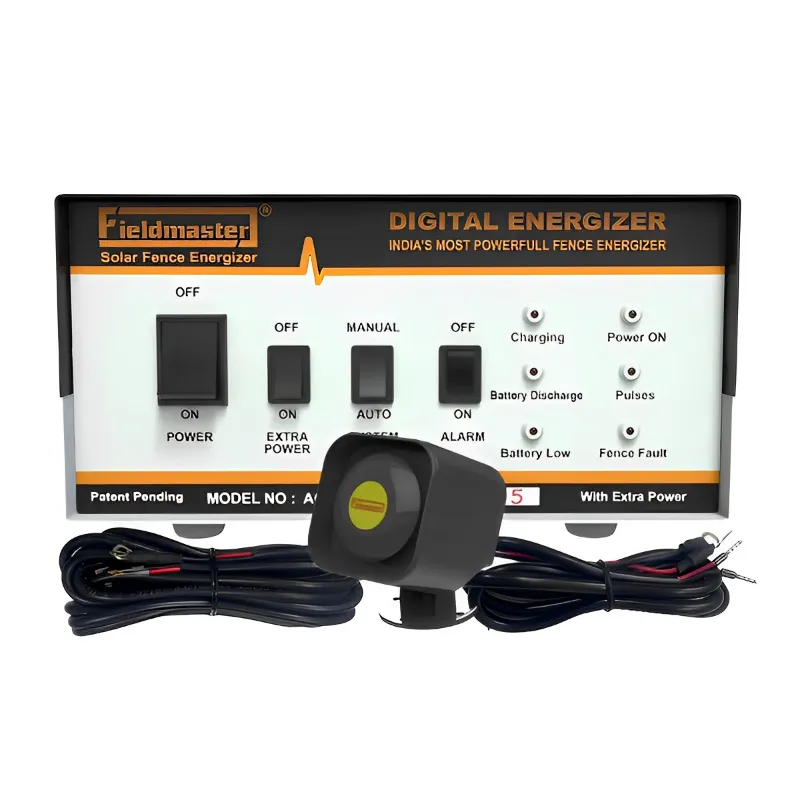 Fieldmaster Electric/Solar Oprated Zatka Machine 5 Joule for 40 Acre 10kv
