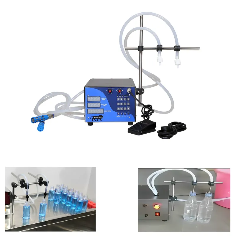 Premium Quality 5 to 4000 ml Double Head Digital Liquid Filling Machine
