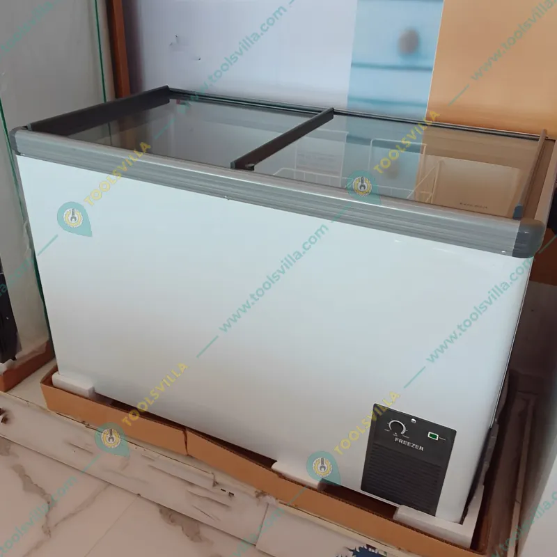 Voltas Heavy Duty 400 Liter Sliding Door Deep Freezer