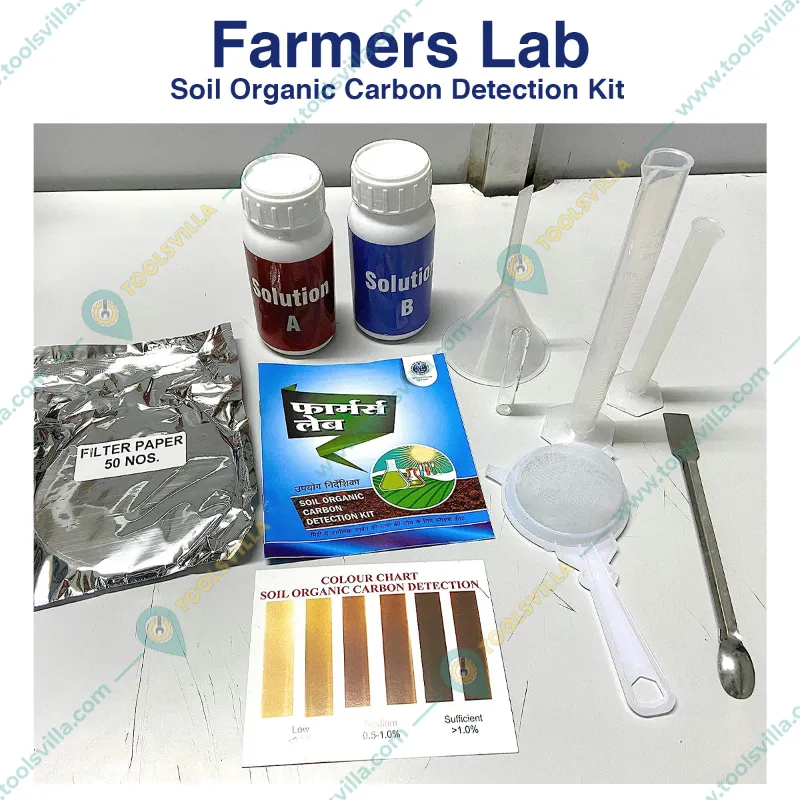 Farmers Lab Soil Organic Carbon Detection Kit