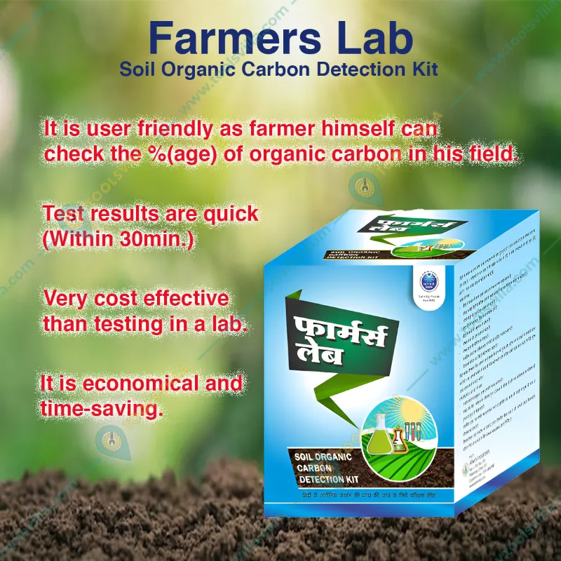 Farmers Lab Soil Organic Carbon Detection Kit
