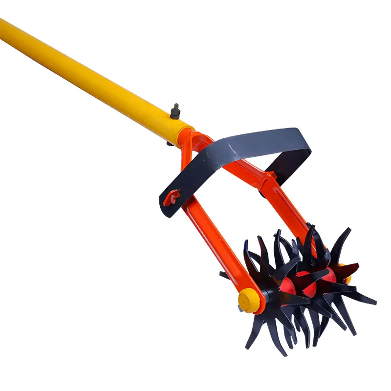 Heavy Duty Soil Miller With 4 feet Handle, High Carbon Steel Blades