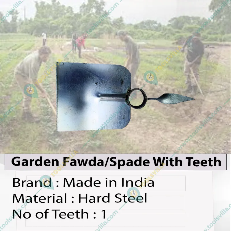 Garden Fawda/Spade With Teeth (Without Handle)