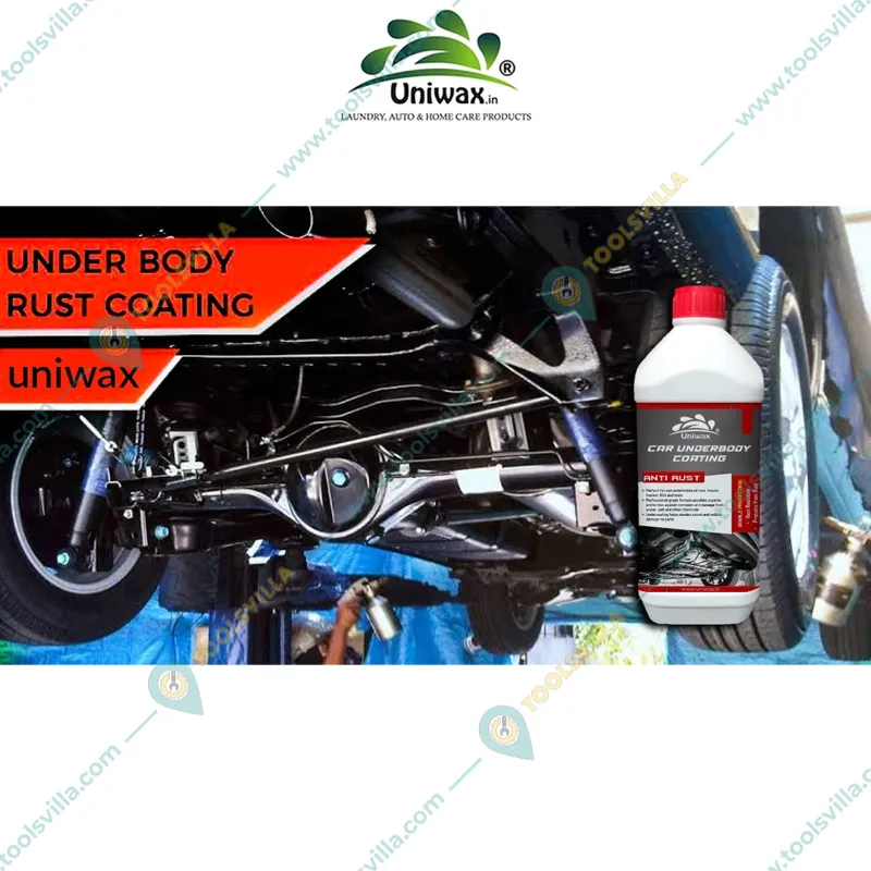 Uniwax 1Kg Car Underbody Coating, Anti Rust, Protection Against Rust, Water, Salt & Chemicals